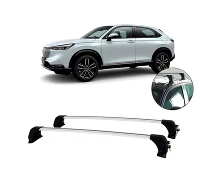 Rack De Alumínio HR-V 23/ Prata* — detalhe
