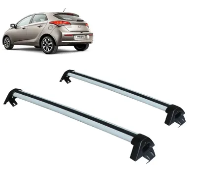 Rack De Alumínio HB20 /19 Hatch Prata*