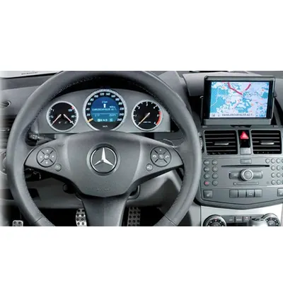 Interface Carplay / Android Auto wireless compatível com Mercedes-Benz equipada com sistema NTG4 com tela de 5.8”ou 7”.