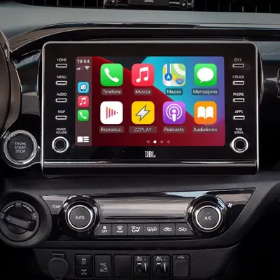 Interface Carplay _ Android Auto wireless compatível com Toyota (4)