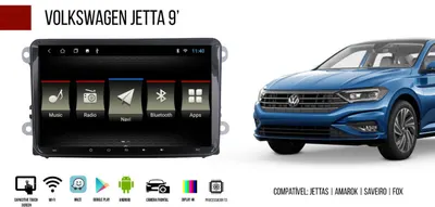Central Multimidia Amarok/Jetta/Fox 9″ *