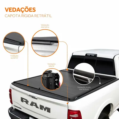 Capota Rígida Retrátil Ram 1500 21/ Automática* — detalhe