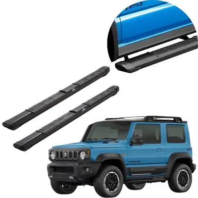 Estribo My Road Preto Jimny Sierra *SEM KIT*