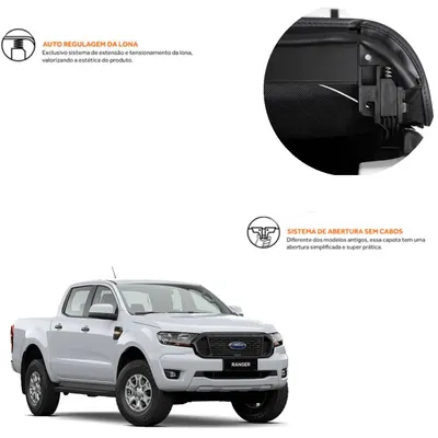 Capota Marítima 13/23 CD Ranger GRX Pro Black KEKO — detalhe
