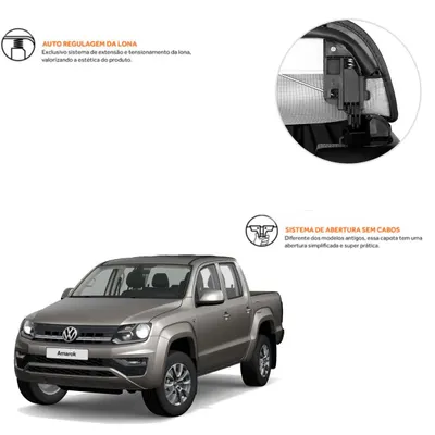 Capota Marítima CD Amarok GRX KEKO* — detalhe