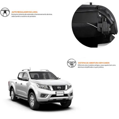 Capota Marítima 17/22 Frontier GRX Pro Black KEKO* — detalhe