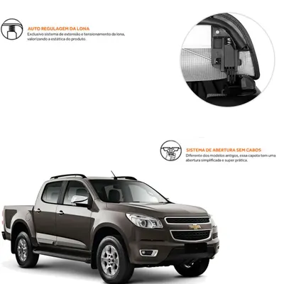 Capota Marítima 12/ CD S-10 GRX KEKO* — detalhe