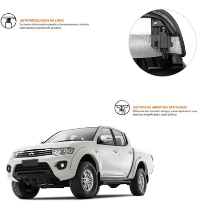 Capota Marítima 08/16 L-200 HPE GRX KEKO* — detalhe
