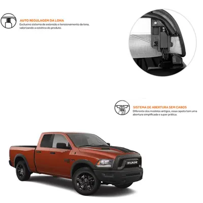 Capota Marítima 21/ CD Ram 1500/Classic GRX* — detalhe