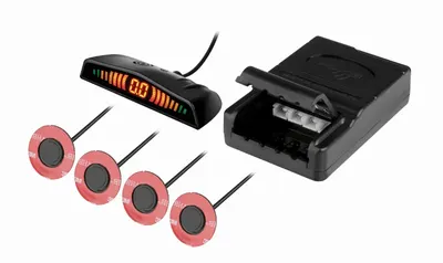 Sensor De Estacionamento Embutido Preto Fosco*