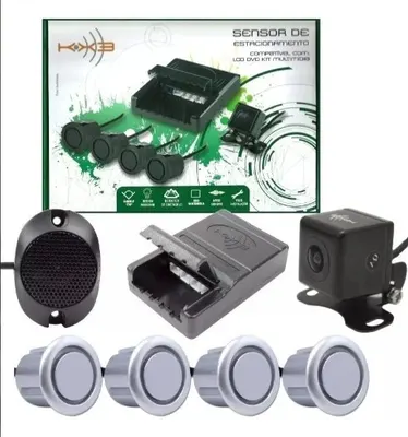 Sensor Estac. C/Câmera P/Mídia Orig Prata IN* — detalhe
