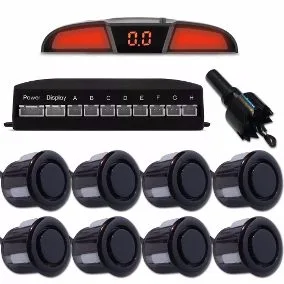 Sensor Estac. 8 Pontos Preto Brilho Diant/Tras*