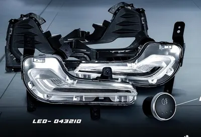 Farol Auxiliar De Led Onix 20/ C/DRL + Bot Touch* — detalhe