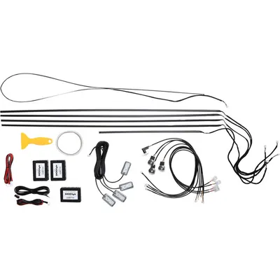 Kit Fita Nano LED RGB para Painel, Portas e Pés – Controle via App Bluetooth 12V — detalhe