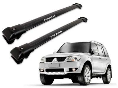 Travessa P/ Longarina Pajero Sport 10/14 Preta*