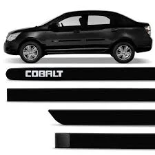 Friso Lateral Preto Escrita Cromo – Cobalt
