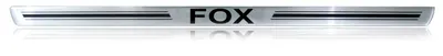 Soleira Resinada Fox 04/ 4P Aço Escovado — detalhe