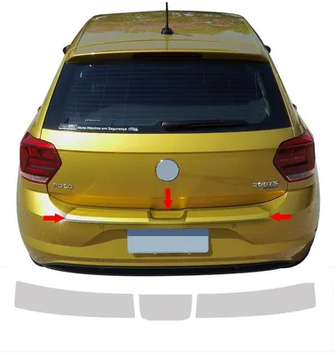 Adesivo Transparente Porta Malas – Polo 18/