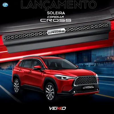 Soleira Resinada Corolla Cross 21/ Elegance
