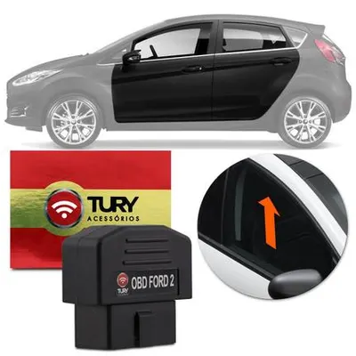 MLV P/2 Vidros Plug/Play New Fiesta Hatch CAN-BUS* — detalhe