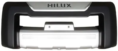 Bumper (Preto/Prata) 06/08 Hilux *