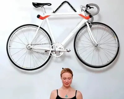 Suporte De Bike De Parede – P/ 02 Bikes* — detalhe