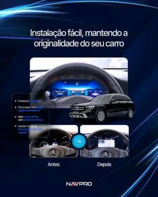 painel cluster digital tft audi a3