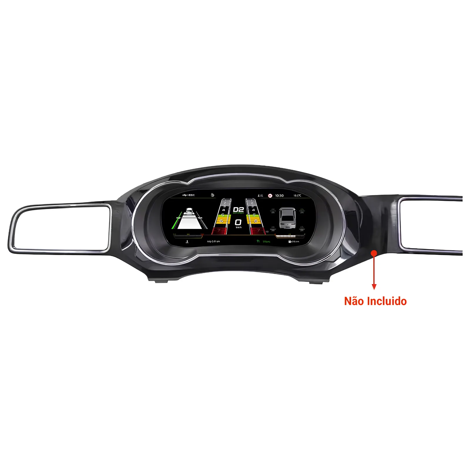 Painel Cluster Digital TFT VW Jetta 6 15-18 10.25" 1920x720 - imagem frontal