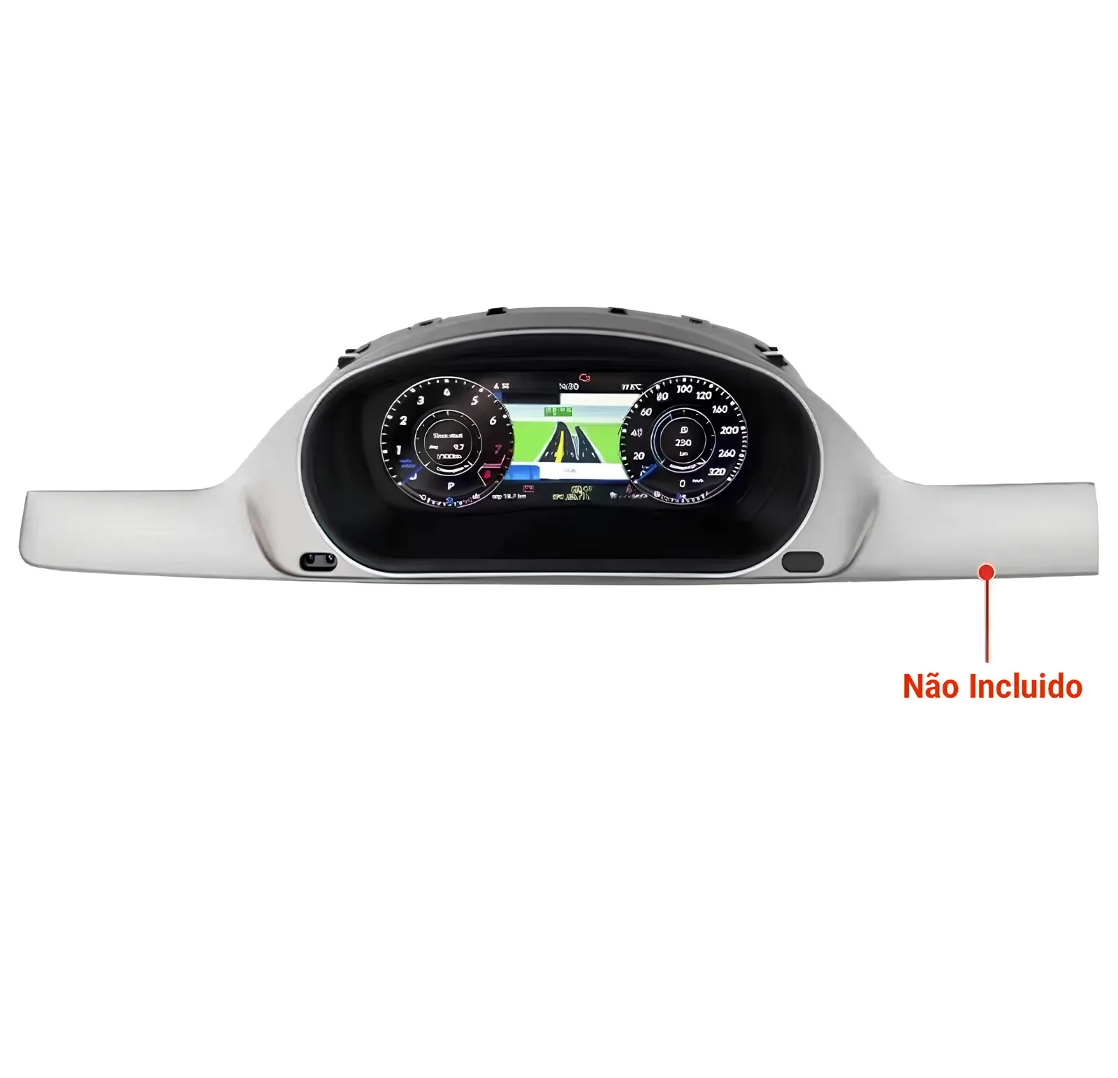 Painel Cluster Digital TFT VW Passat CC 09-13,2015,2016,2018 9" 1920x720