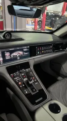Central multimídia porsche carplay