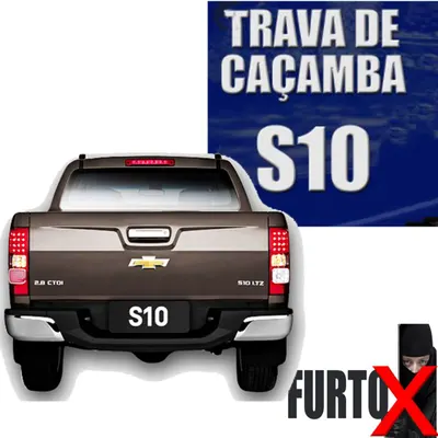Trava Elétrica De Tampa Traseira S-10 12/15*