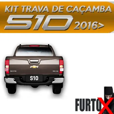 Trava Elétrica De Tampa Traseira S-10 16/*
