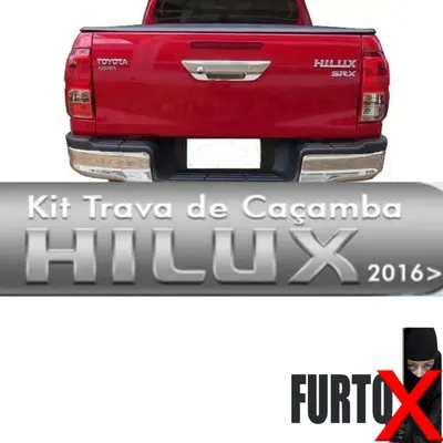Trava Elétrica De Tampa Traseira Hilux 16/*