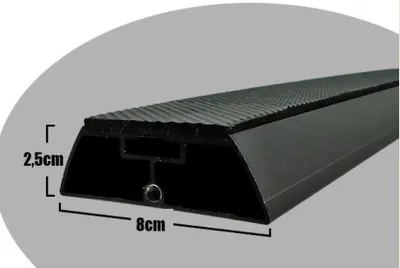 Rack De Alumínio Yaris Preto* — detalhe