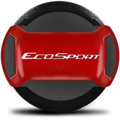 Capa De Estepe Ecosport 13/ Verm. Arpoador*Parcial — detalhe