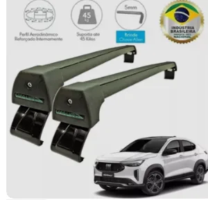 Rack De Aluminio Fastback Preto* — detalhe