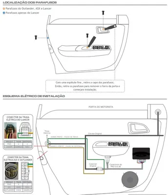 MLV P/4 Vidros Plug/Play ASX/Lancer Outlander* — detalhe