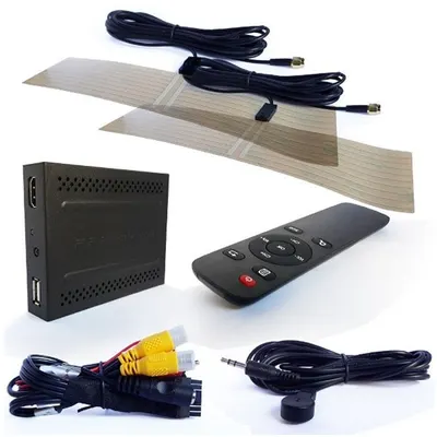 RECEPTOR DE TV DIGITAL AUTOMOTIVO — detalhe