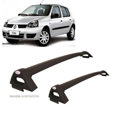 Rack De Alumínio Clio /13 4P Preto*