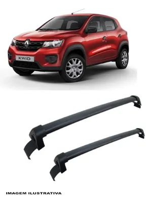 Rack De Alumínio Kwid Preto*
