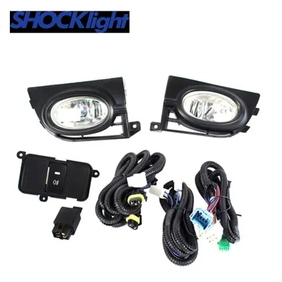 Farol Aux New Civic 06/08 Botão Mod Original PF*