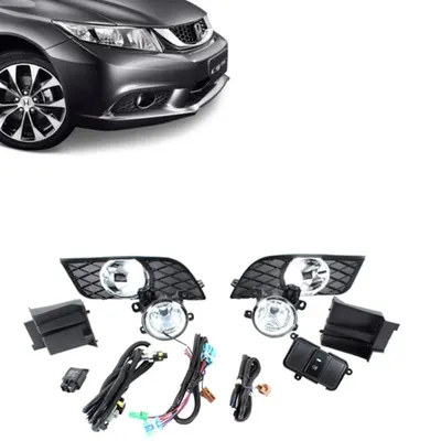 Farol Aux New Civic 15/19 – Botão Mod Orig PF*