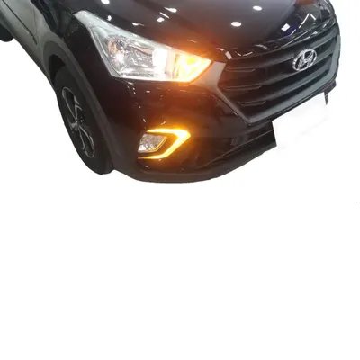 Farol Aux Creta 20/22 C/DRL +Pisca Bt Mod Orig* — detalhe