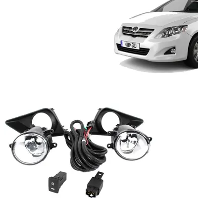 Farol Aux Corolla 08/11 BotOrig Mold Preta S/Lamp*