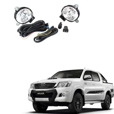 Farol Auxiliar 12/15 Hilux SRV Botão Mod Orig*
