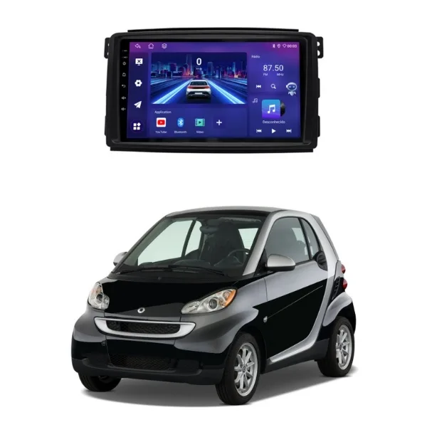 Central Multimídia para SMART FORTWO