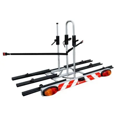 SUPORTE DE BICICLETA BOLA ALTMAYER COM SINALIZADOR — detalhe
