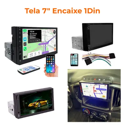 Tela 7_ Encaixe 1Din
