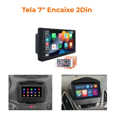 Tela 7_ Encaixe 2Din