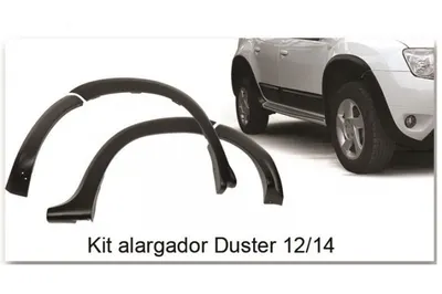 Alargador De Paralamas Duster /14 Preto*